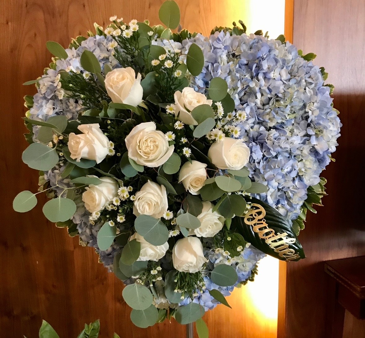 Funeral floral arrangement